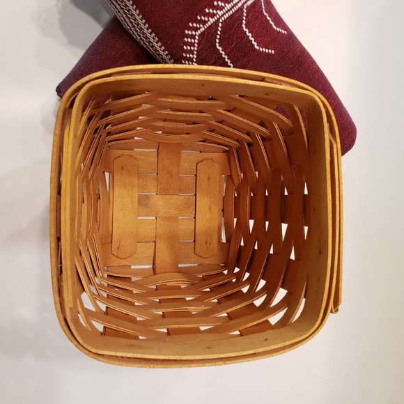 2001 Longaberger Small Spoon Basket - Picture 3 of 9